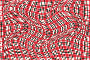 simple abstract fruit cocktail color plaid check wavy distort line pattern wavy plaid checkered fabric texture illustration vector