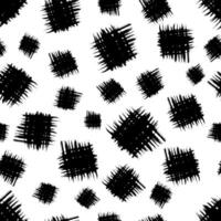Seamless pattern with black stroke in square form on background. illustration vector