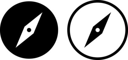 Compass icon set. Wind rose icon. Navigation symbol. global positioning system vector