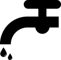 faucet water icon with glass. Drop Water. Mineral Water. representing access to safe drinks. representing access to safe drink vector