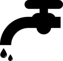 faucet water icon with glass. Drop Water. Mineral Water. representing access to safe drinks. representing access to safe drink sign vector