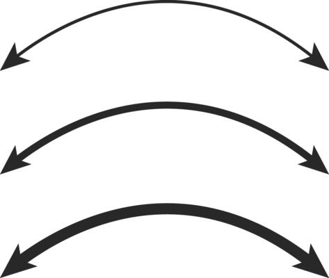 Dual semi circle Arrow icon. Double headed curved arrow symbol. Semicircular curved. Replaceable design. two side arrow icons