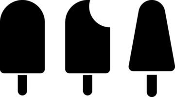 Ice cream icon set. soft cream sign. Flavor sign symbol. ice cream cone dessert vector