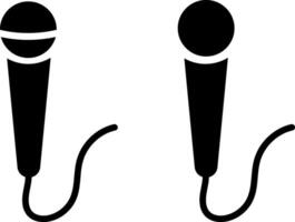 Microphone icon set. public speaker. Vocal sign. voice icon symbol buttons. Karaoke mic. Podcast microphone vector