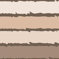 Textures abstract pattern of horizontal stripes in a gradient of brown tones, from pale beige to dark brown, with uneven wavy edges. vector