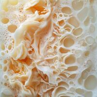 A close up of a soap bubble photo
