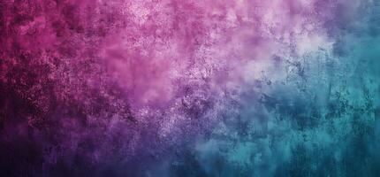 Blended hues create a textured backdrop showcasing gradients from magenta to teal that offer a depth photo