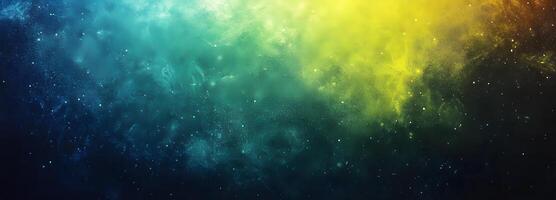 Gradient cosmic background transitions smoothly through nebula clouds and stars, revealing beautiful abstract space photo