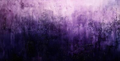 Purple hues gradually darken on a textured background creating a somber and alluring effect photo