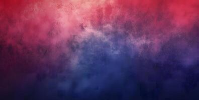 Reddish gradient fading into dark blue creates an abstract textured artistic background look photo