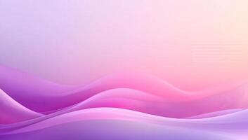Soft pink and purple gradients create an abstract, wavy background with delicate line details photo