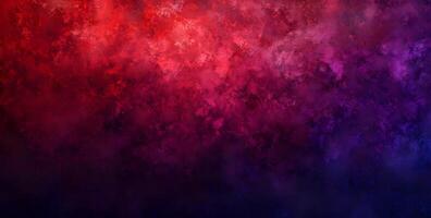 Textured canvas with vibrant red and purple hues creates an evocative, abstract background perfectly suited for modern projects photo