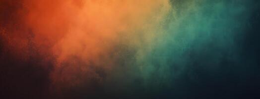 The canvas displays a blend of red and blue hues, creating a calming gradient design photo