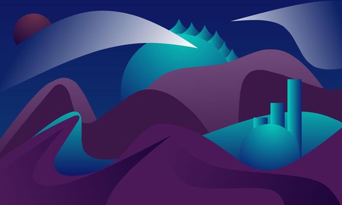 Mountain Range Background