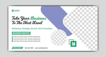 Take Your Business to the Next Level. Business banner. vector