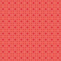 A red and white pattern with a star pattern vector