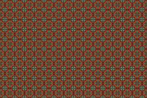 A red and green patterned background vector