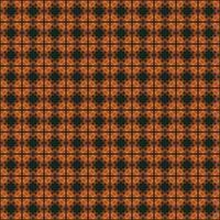 A patterned background with black and orange squares vector