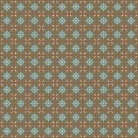 A brown and blue pattern with geometric shapes vector