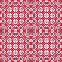 A red and white pattern with small squares vector