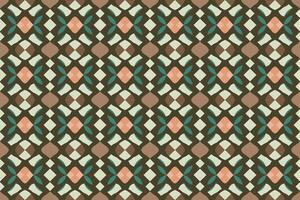 Seamless pattern with geometric shapes vector