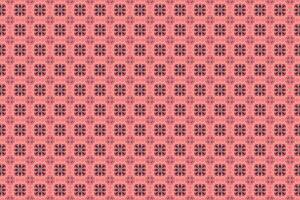 A pink and black pattern with squares vector