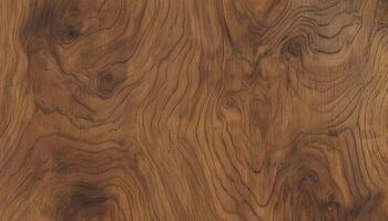 Beautiful Natural Walnut Wood Grain Close Up Background Texture photo