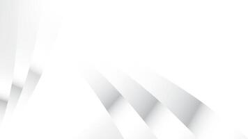 Abstract white and gray color, modern design stripes background with curve lines, eps 10. vector