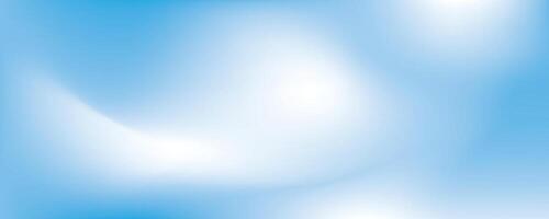 Beautiful clouds, abstract white and blue color gradient background, eps10 vector