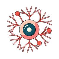 illustration of Nerve vector