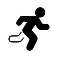 Running Man is a symbol of running sport. vector