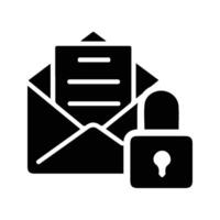 Letter Containing an Open Document Paper. vector