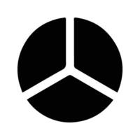 Pie Chart Icon. vector