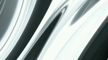 Animated of a detailed close-up of Saturn's rings captured from space, showcasing the elegant curvature and high contrast between light and dark bands of icy particles. video