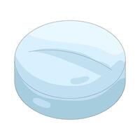 illustration of a pill vector