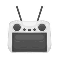 Illustration of a drone controller vector