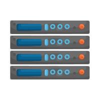 Illustration of web server vector