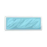 Illustration of Cold Pack vector