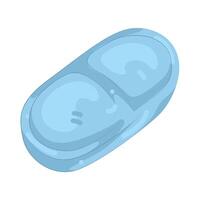 Illustration of Pill medicine vector
