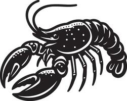 Crayfish Sketch Illustration. vector