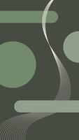 abstract geometric background with wireframe art vector