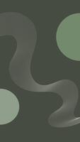 simple and abstract background with green color combination vector