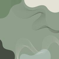 simple and modern green background vector