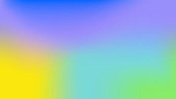Soft spring gradient background blending blue, purple, green, and yellow hues, ideal for digital design, websites, prints, social media, posters, and invitations. vector
