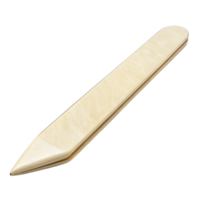 Bone folder tool for bookbinding on transparent background png