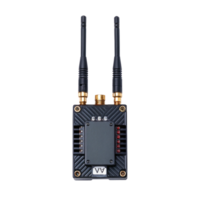 transmitter with two antennas transmitting data on transparent background png