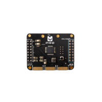 Micro bit educational microcontroller board isolated on transparent background png