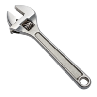 Adjustable wrench tool isolated on transparent background png