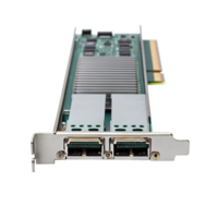 10 gbps ethernet adapter isolated on white background with transparent background png