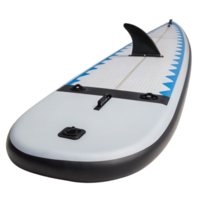 Inflatable stand up paddle board sup isolated on transparent background png